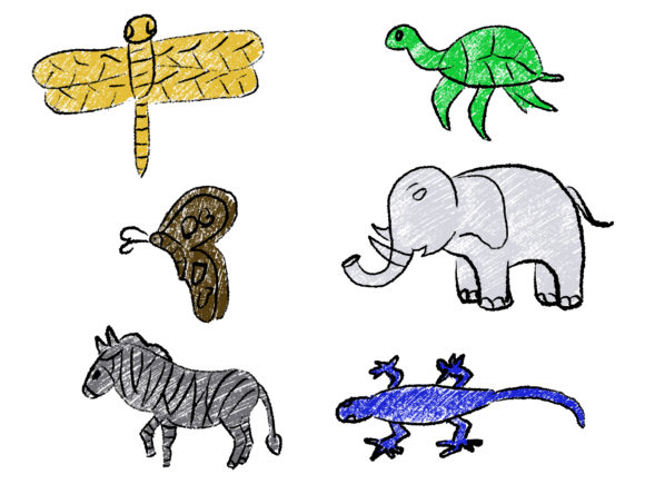 Animal Crayon Paintings: Unlocking Playful Creativity