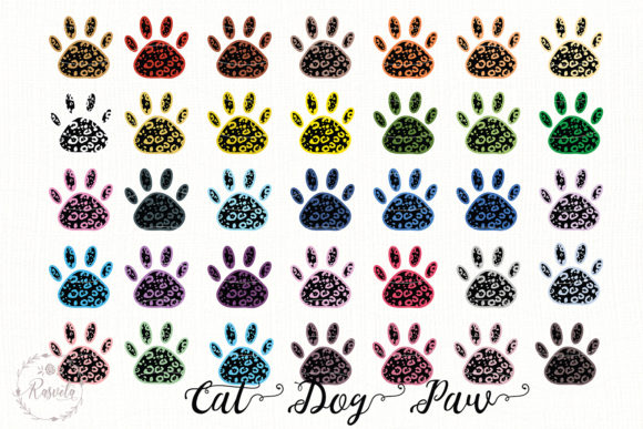 Animal Paw Footprint Clipart: Creative Assets for Modern Projects
