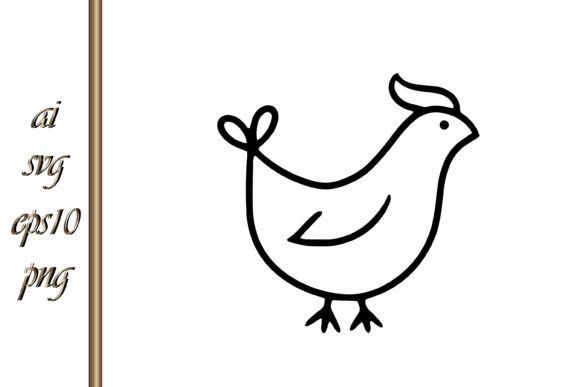 Bring Easter to Life: The Chick Doodle Sketch Bird Asset