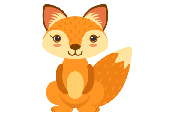 Cartoon Baby Fox: Your Go-To Cute Forest Animal Character