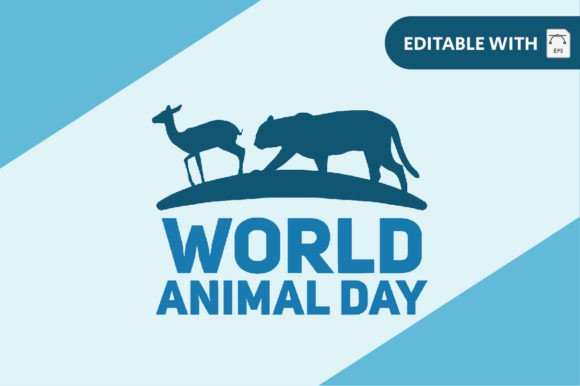 Celebrate World Animal Day with the Perfect #19 Design Asset
