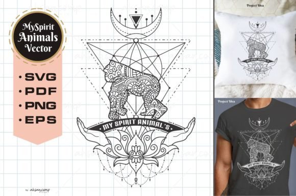 Gorilla My Spirit Animal: Bold Typography for a Wild Brand Identity