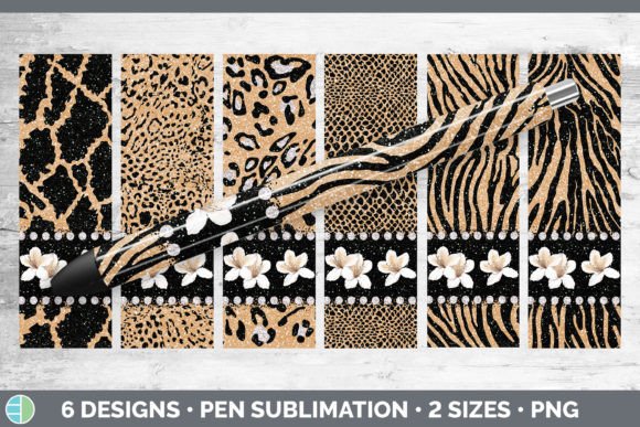 Tan Animal Print Pen Wraps: A Designer's Guide to Floral Epox Patterns