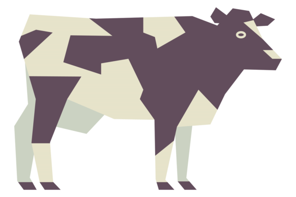Unlocking the Power of the Polygonal Cow Icon: A Modern Farm Animal Symbol